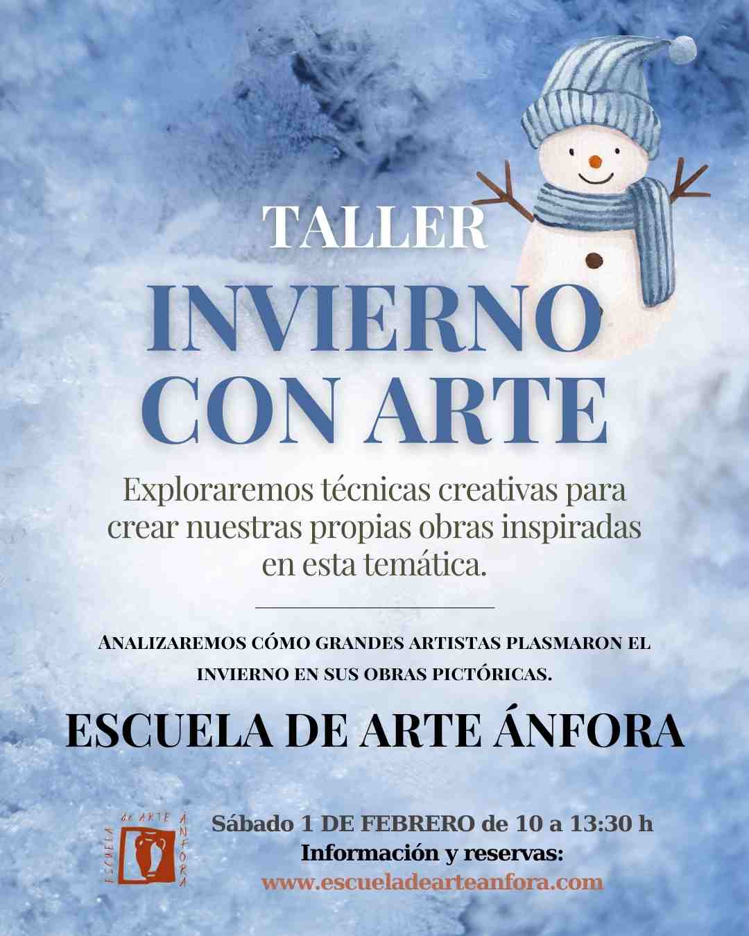 Taller invierno con arte web